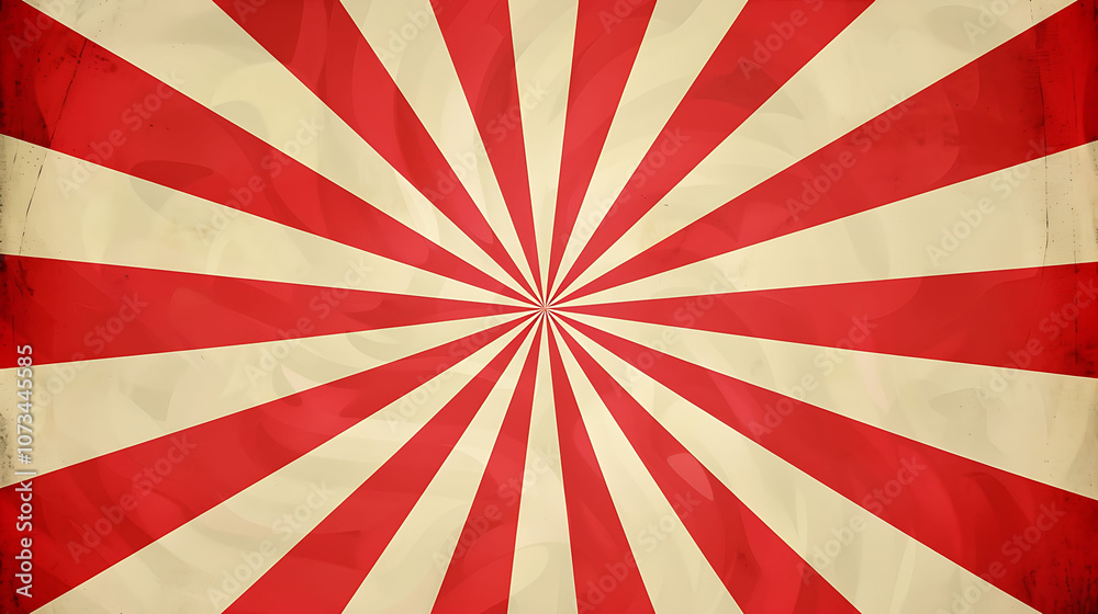 Fototapeta premium Blank lively comic carnival background template