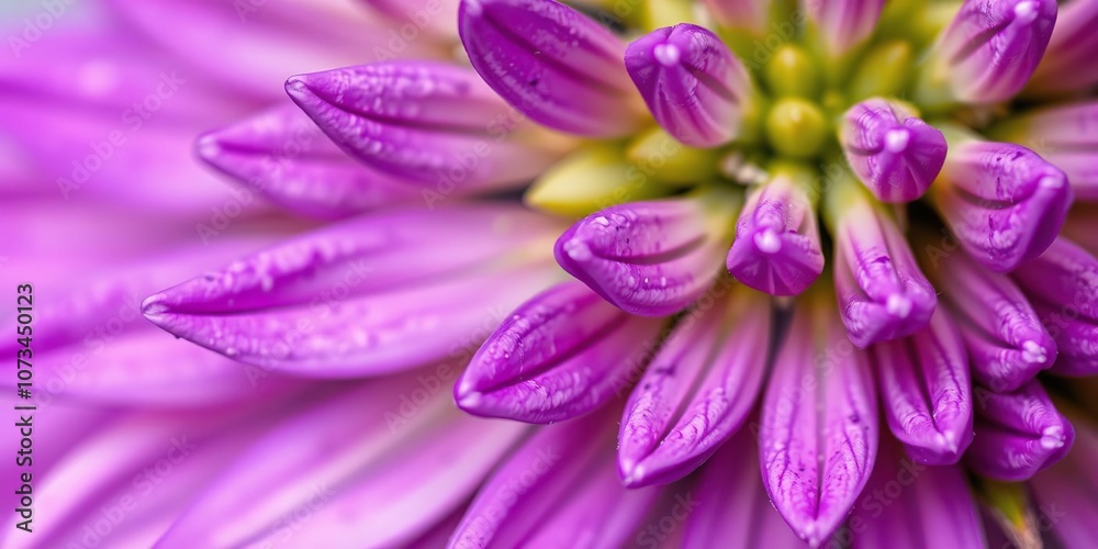 Close up of vibrant purple flower petals and leaves, flora, plant Close up of vibrant purple flower petals and leaves, flora, plant