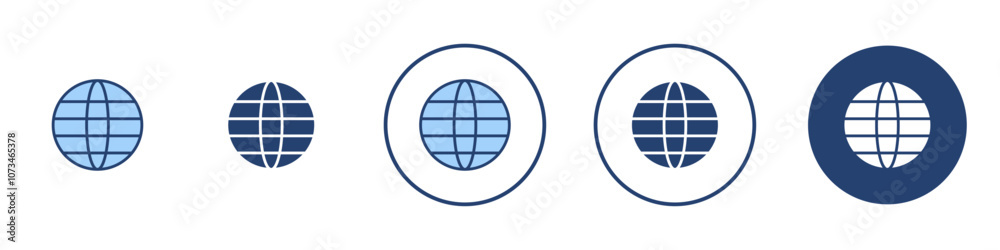 Browser icon Thin line art isolated Browser icon Thin line art isolated