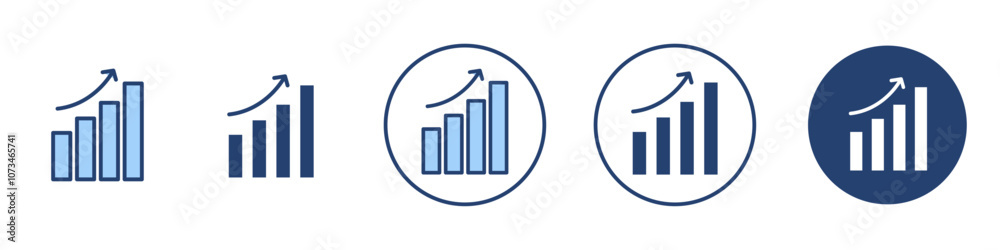 Chart Icon Thin line art isolated Chart Icon Thin line art isolated