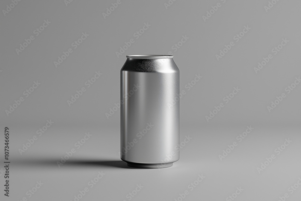 Soda can in a minimalistic setting Soda can in a minimalistic setting