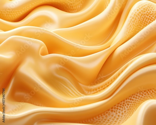 Obraz na płótnie Close-up of Honey Flowing with Texture, Pure Natural Golden Raw Honey, Abstract Background, Liquid Gold, Sweetness, Dripping, Sticky, Viscous, Delicious, Honeycomb, Bee Product, Natural Ingredient w salonie