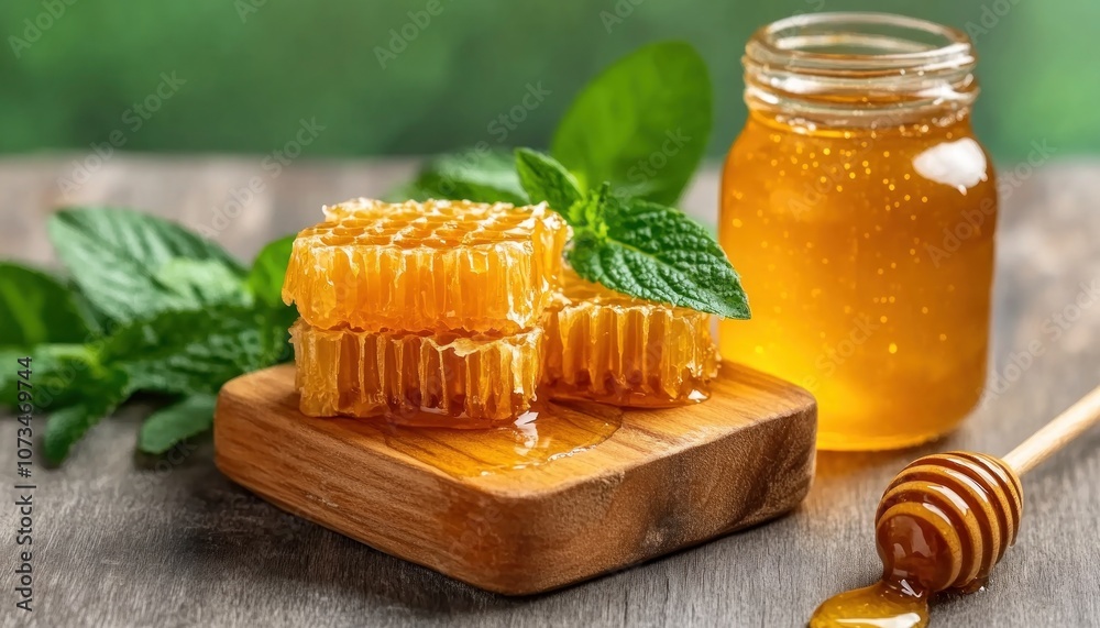 Golden Honey Drizzling Over Textured Comb, Pure, Raw, Fresh Natural Honey, Delicious Honeycomb Close-Up, Honeycomb, Honey, Bee, Raw Honey, Natural Honey, Organic Honey, Healthy Honey, Sweet Honey