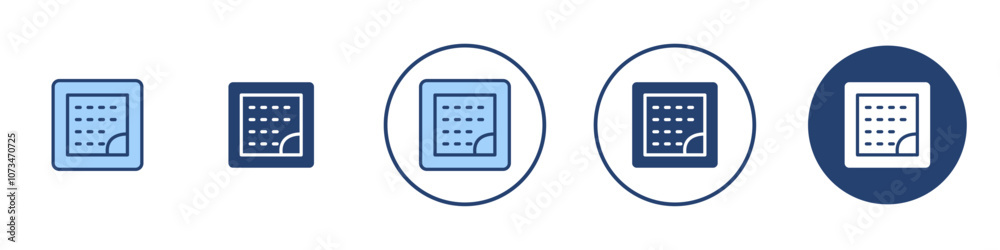 Nicotine patch icon Thin line art isolated Nicotine patch icon Thin line art isolated