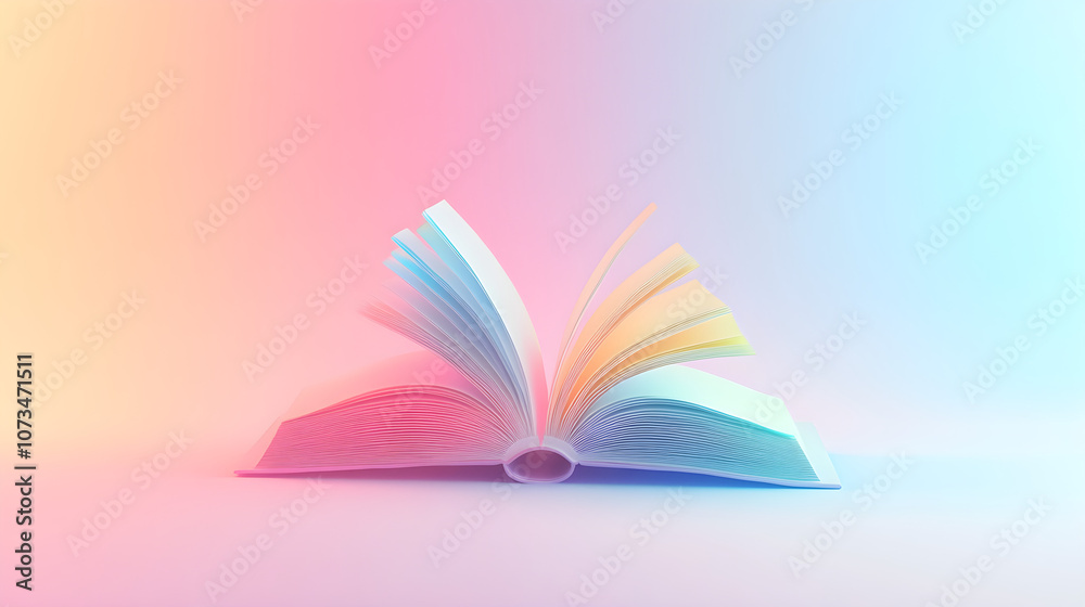 Colorful Book Stack Celebrating International Literacy Day – Educational Stock Illustration Colorful Book Stack Celebrating International Literacy Day – Educational Stock Illustration