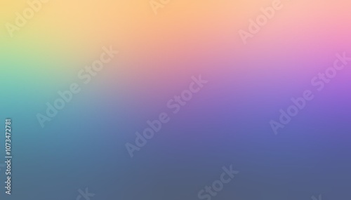 Holographic blur background of magenta, yellow, green, blue gradient.