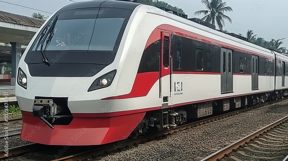 Naklejka premium condition of Pasar station