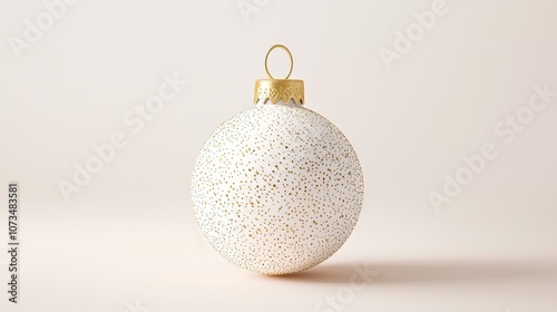 Enhance your holiday decor with elegant white and gold christmas ornaments for a festive touch