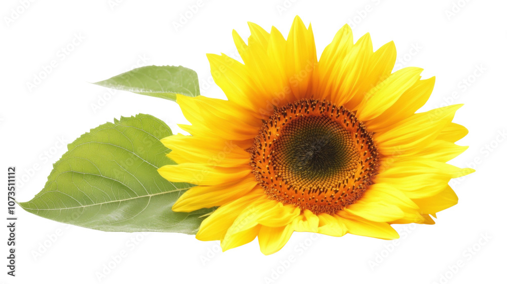 Obraz premium Sunflower transparent background