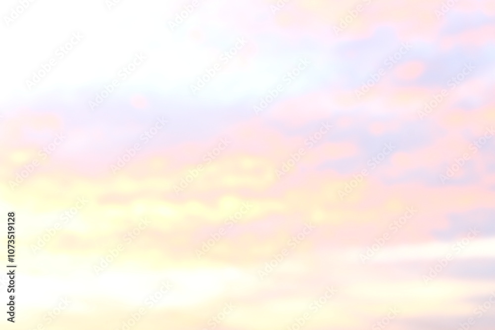 Obraz premium evening clouds in the sky