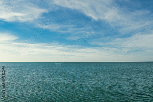 blue sky and sea