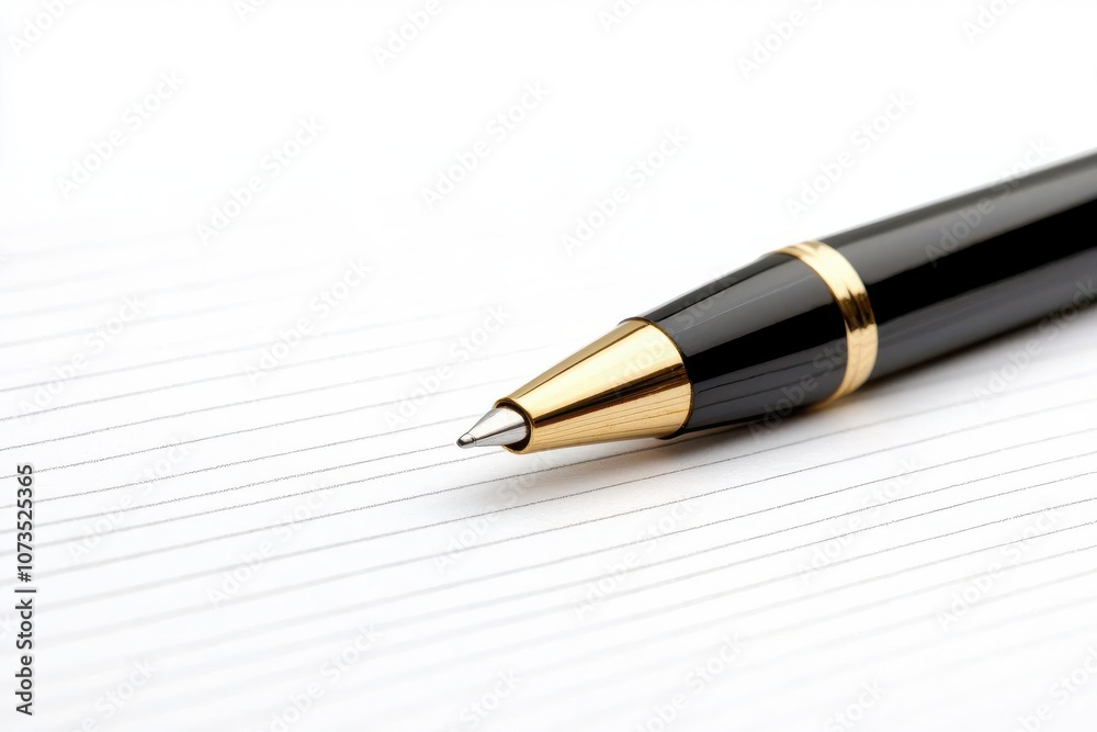 Close-up of a professional writing in a Discipline Journal as part of their daily leadership practice, Professional with discipline journal, Reflective and focused Close-up of a professional writing in a Discipline Journal as part of their daily leadership practice, Professional with discipline journal, Reflective and focused