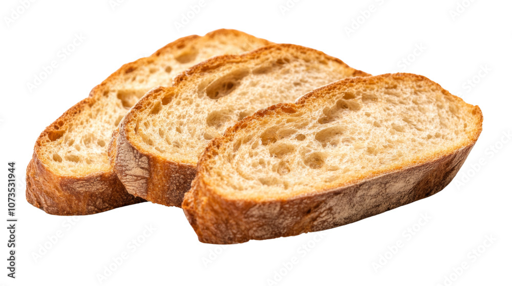Slice of toast bread transparent background Slice of toast bread transparent background