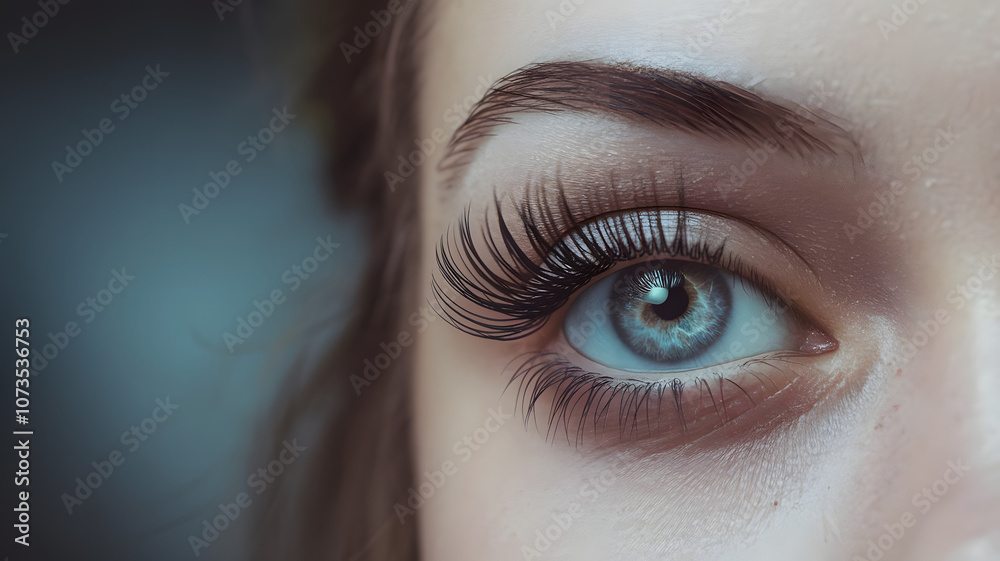 Fototapeta premium close up of female eye
