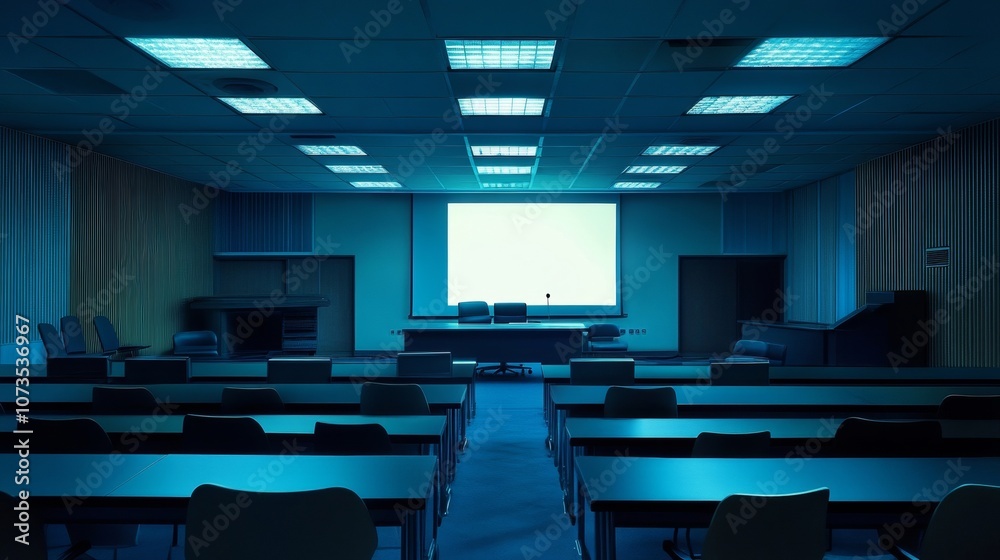 Fototapeta premium conference room with chairs