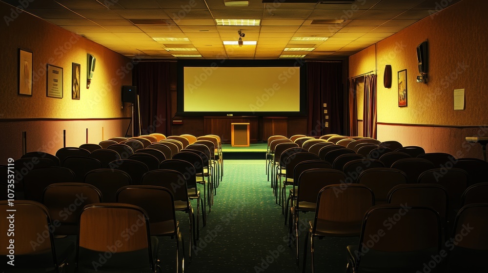 Fototapeta premium empty conference hall