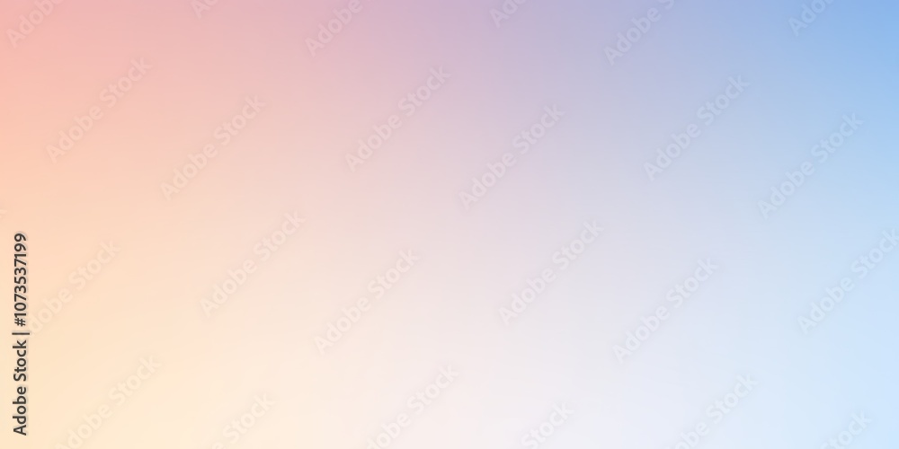 Fototapeta premium Color gradient background, abstract pastel rainbow. faint yellow pink blue color banner gradation texture, blur abstract background