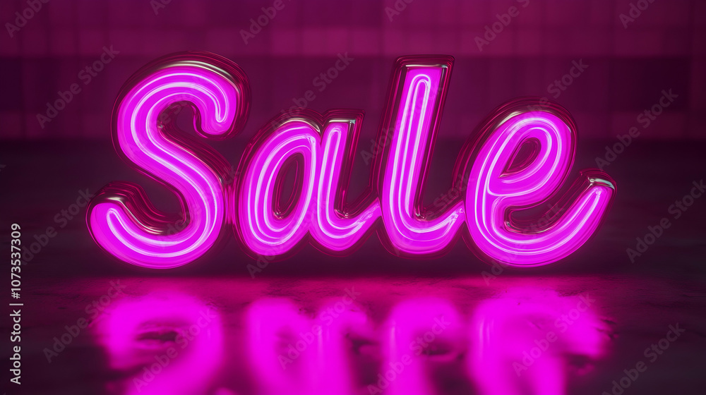 A pink neon sign that reads A pink neon sign that reads