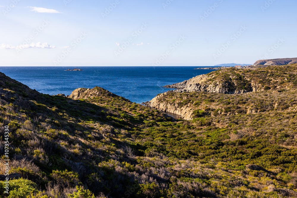 Bay of Portlligat and Pointe des Caials in Cadaqués from the hiking trails of Cap de Creus Bay of Portlligat and Pointe des Caials in Cadaqués from the hiking trails of Cap de Creus