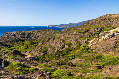 Landscape of Cap de Creus near Cadaqués on the Costa Brava, Spain