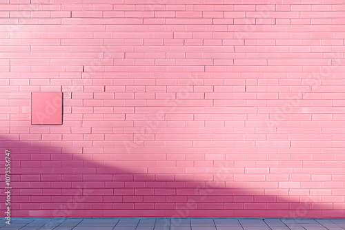 PNG Plae pink brick wall architecture backgrounds texture. photo