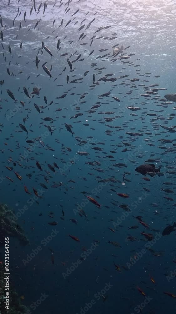 Sea life around the famous Liberty ship wreck. Tulamben, Bali, Indonesia. 4k slow motion. Sea life around the famous Liberty ship wreck. Tulamben, Bali, Indonesia. 4k slow motion.