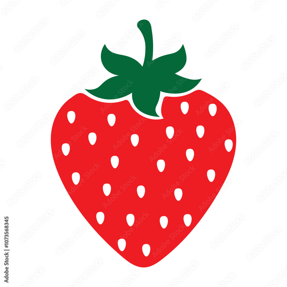 Fototapeta premium strawberry logo icon. logo or icon strawberry template design.eps10