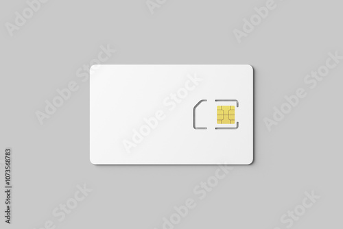 Plakat Sim Card Mockup