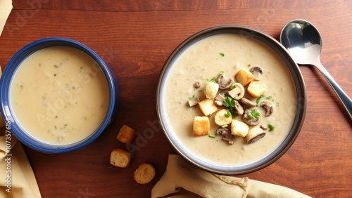 Warm Up with Creamy Mushroom Soup: Perfect for Cozy Meals and Comforting Dinners photo