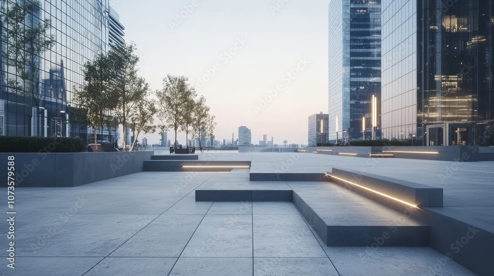 Obraz premium office building