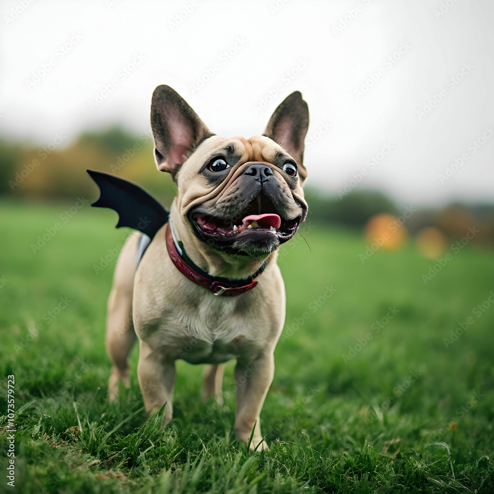 The French Bulldog is a small, sturdy, and affectionate dog known for its bat-like ears. The French Bulldog is a small, sturdy, and affectionate dog known for its bat-like ears.