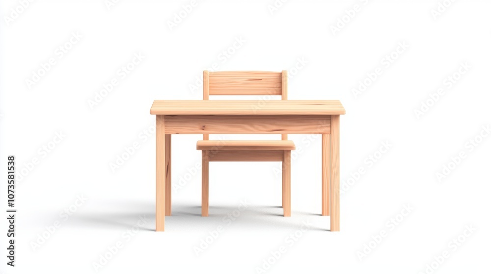 Explore the versatility of a teacher's desk isolated on a white background for creative classroom designs Explore the versatility of a teacher's desk isolated on a white background for creative classroom designs