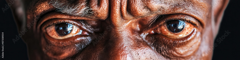 A senior citizen's furious expression contorting their wrinkled features.