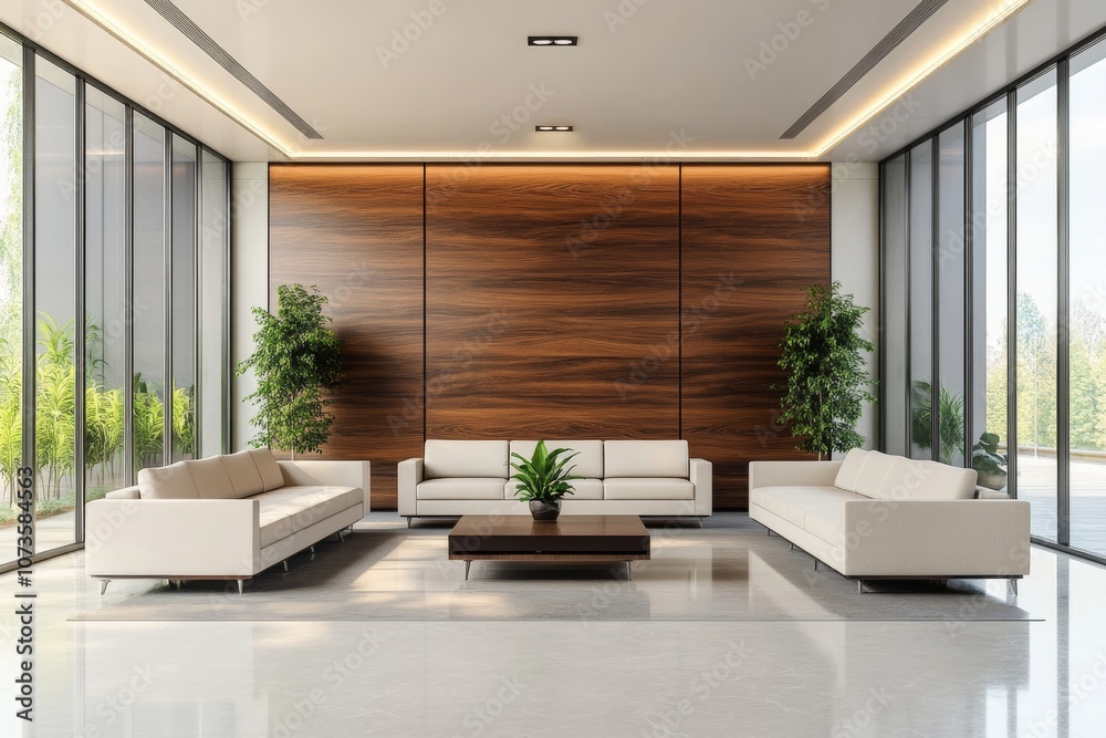 Fototapeta premium modern living room