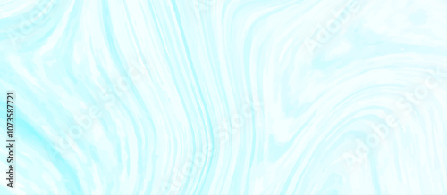White and blue liquid marble pattern texture natural background.  Liquify Swirl white and blue color art. Beautiful drawing with the divorces and wavy lines in gray tones. 