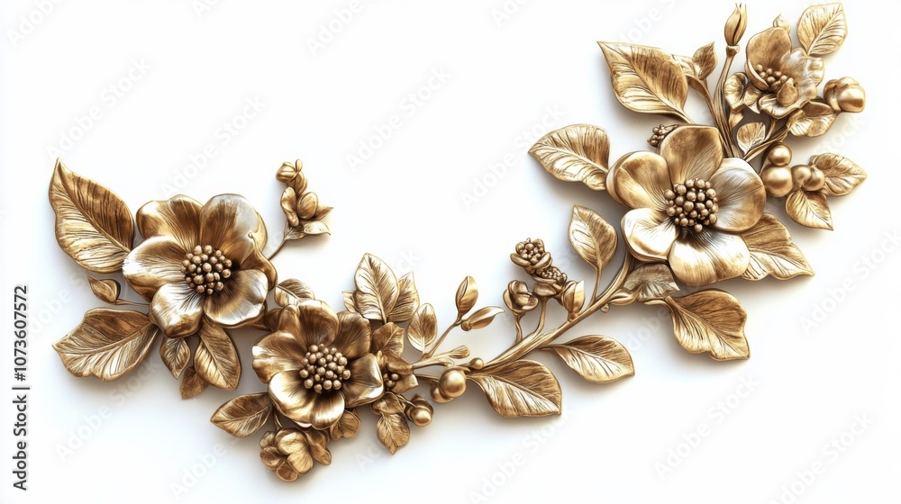 Floral Embellishment Artwork Floral Embellishment Artwork