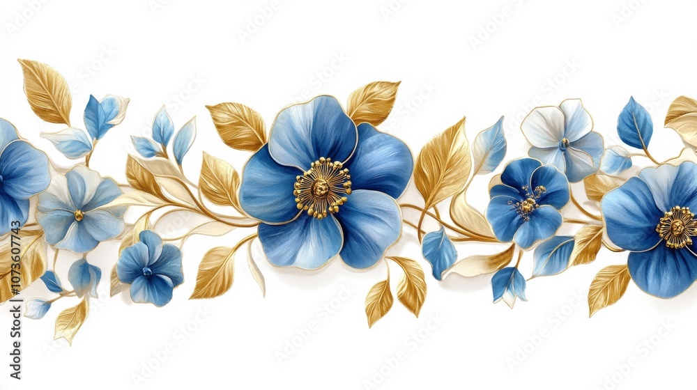 Luxurious Floral Artwork Luxurious Floral Artwork
