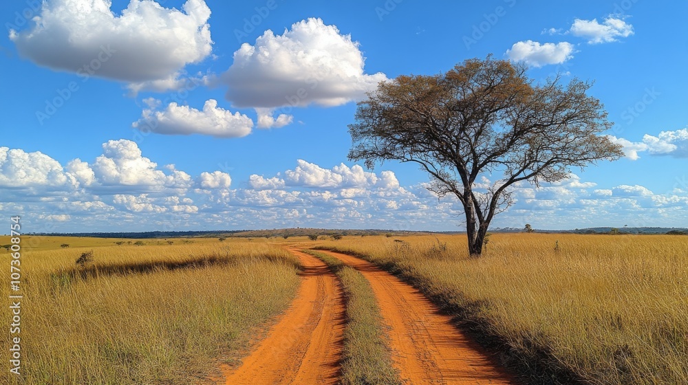 Obraz premium African Savannah Landscape