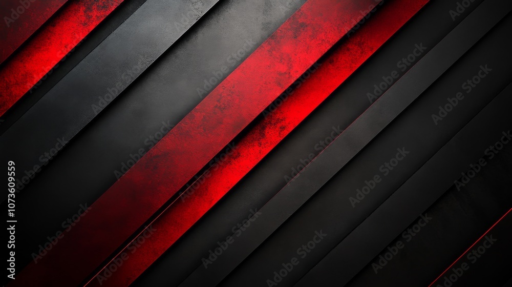 Abstract Red and Black Diagonal Lines Abstract Red and Black Diagonal Lines