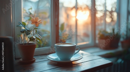 Wallpaper Mural Cozy Sunrise Moment Torontodigital.ca