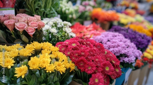 Colorful Flower Display