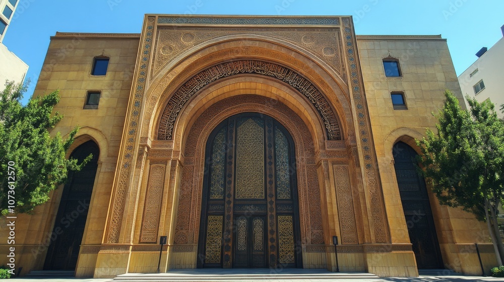 Obraz premium Grand Mosque Entrance