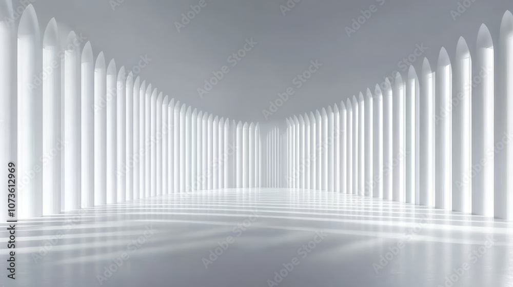 Art Center Archway Corridor Architectural Space Art Center Archway Corridor Architectural Space
