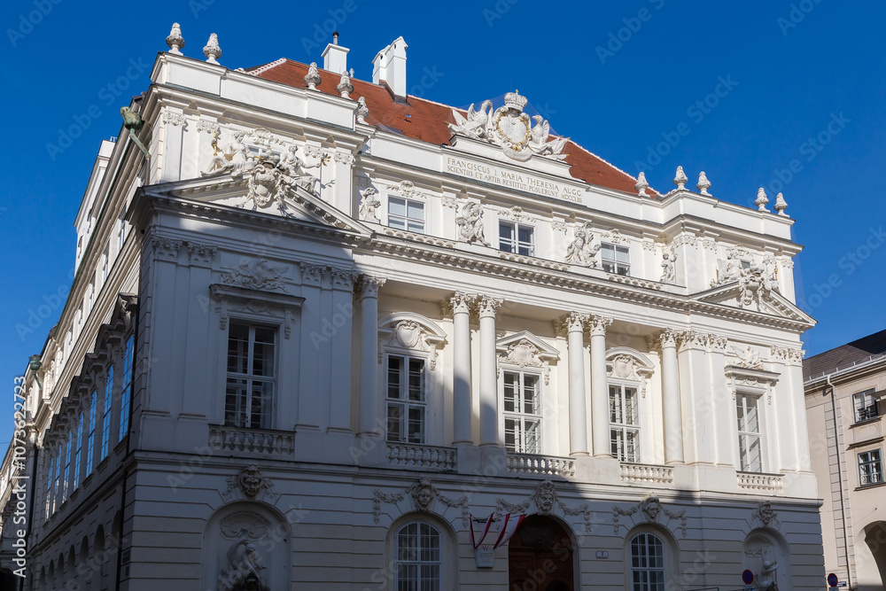 Obraz premium Building of the Austrian Academy of Sciences, Vienna