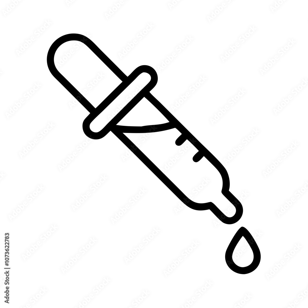 Black Icon of Dropper Black Icon of Dropper