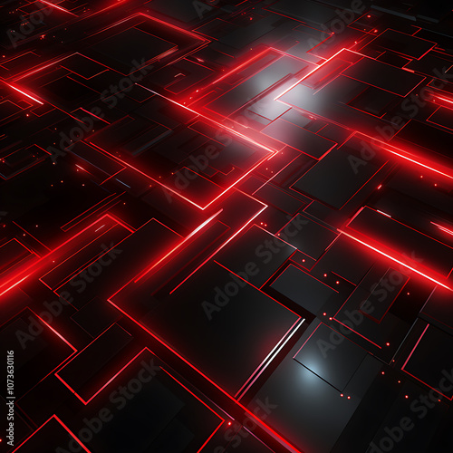geometric shape abstract background with squares