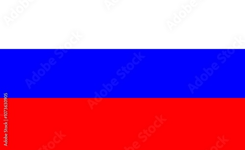 Vector illustration of the Russian flag with white, blue, and red horizontal stripes on a white background. Perfect for cultural, educational, and patriotic themes. Simple, isolated design for versati Free Download Vector illustration of the Russian flag with white, blue, and red horizontal stripes on a white background. Perfect for cultural, educational, and patriotic themes. Simple, isolated design for versati - GFXLoad