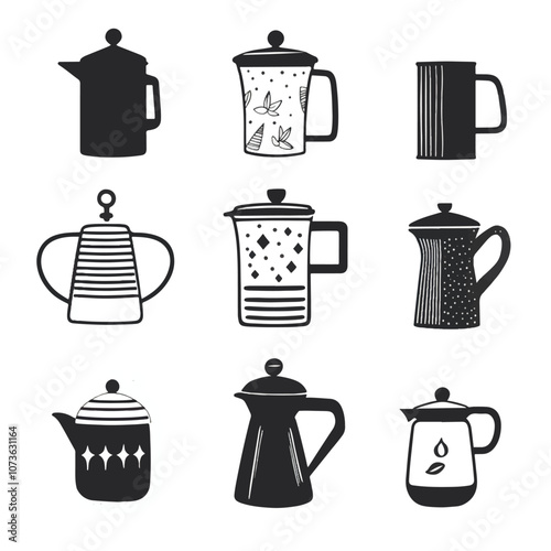 French press illustration