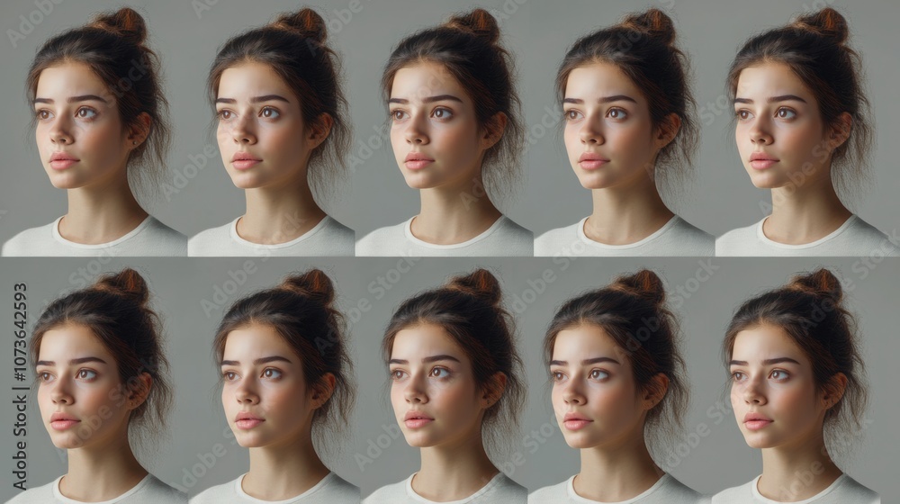 AI processing facial expressions in real-time video footage, advanced recognition system AI processing facial expressions in real-time video footage, advanced recognition system