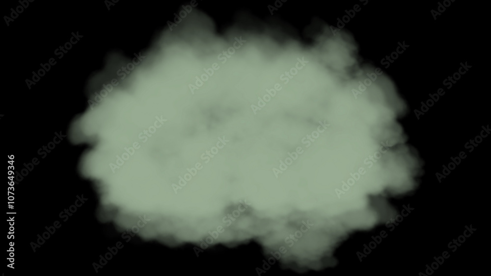 Cloud on a black background. Cloud on a black background.